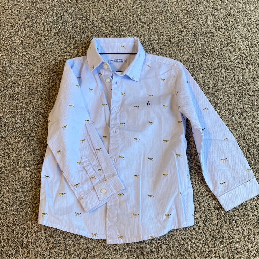 Mayoral Boys 2T button down dress shirt.